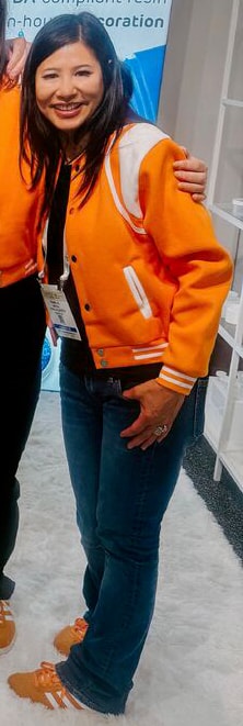 Pamela Yee-Merten at a professional event, employed at Taral Plastics